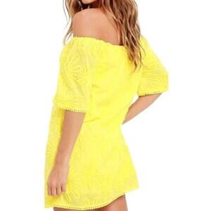 BB Dakota Marnie Yellow Floral Mini S NWT